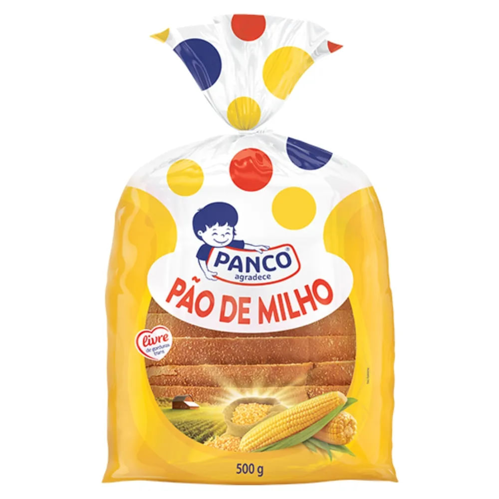 Pão Caseiro Milho Panco 500g