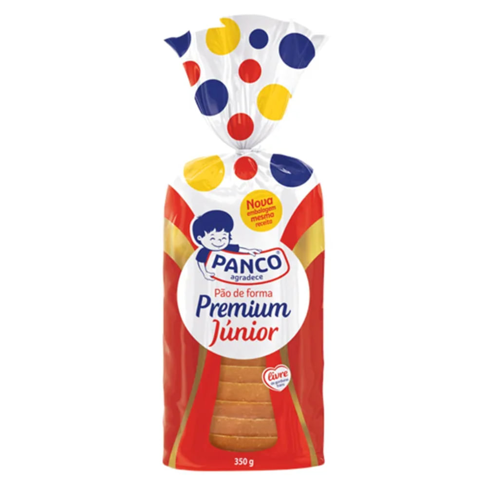 Pão Forma Júnior Premium Panco 350g