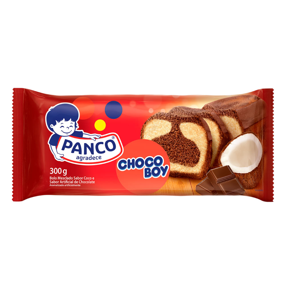 Bolo Pronto Panco Chocoboy 300g