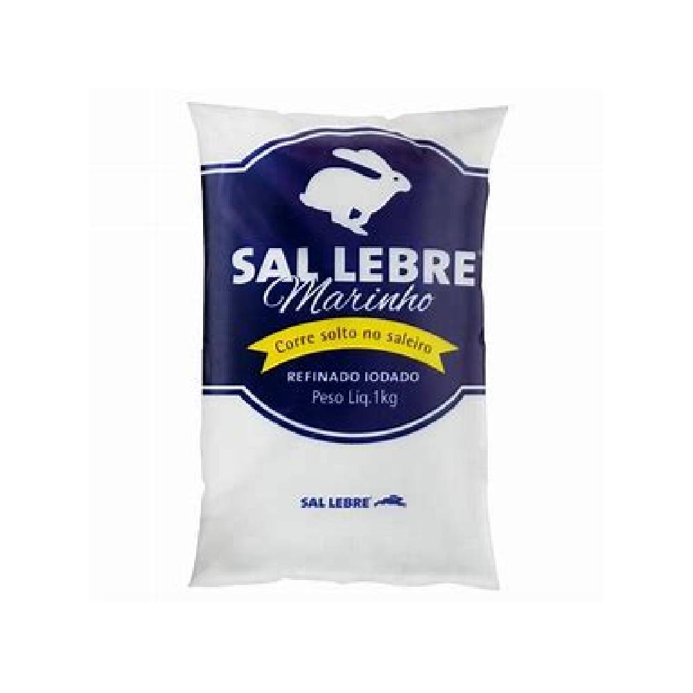 Sal Refinado Lebre 1Kg
