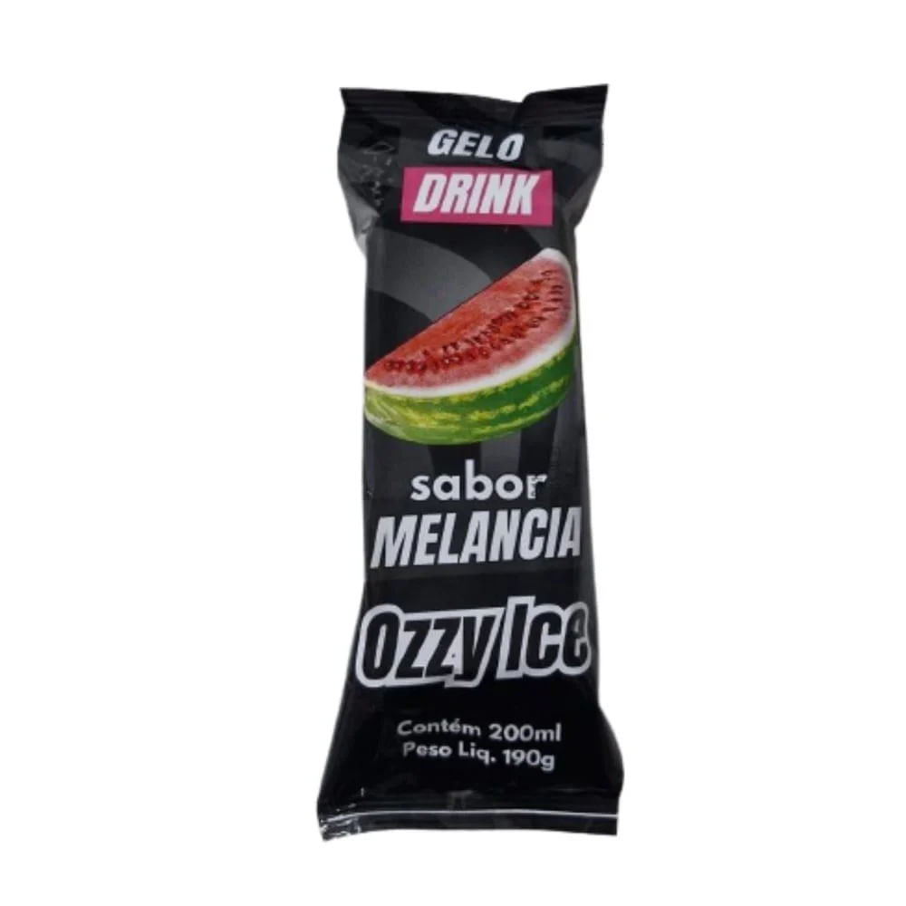 Gelo Drink Sabor Melancia Ozzy Ice 190G