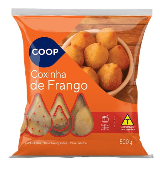 Coxinha Congelada Coop 500G
