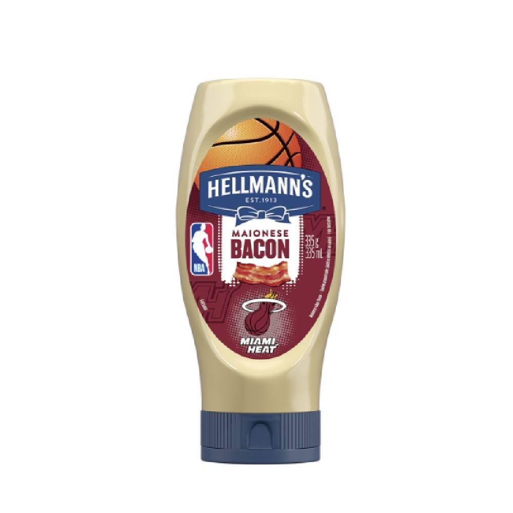 Maionese Bacon Nba Hellmann'S 335G