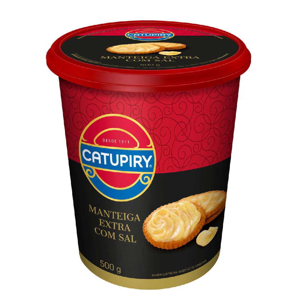 Manteiga Extra Com Sal Catupiry 500G