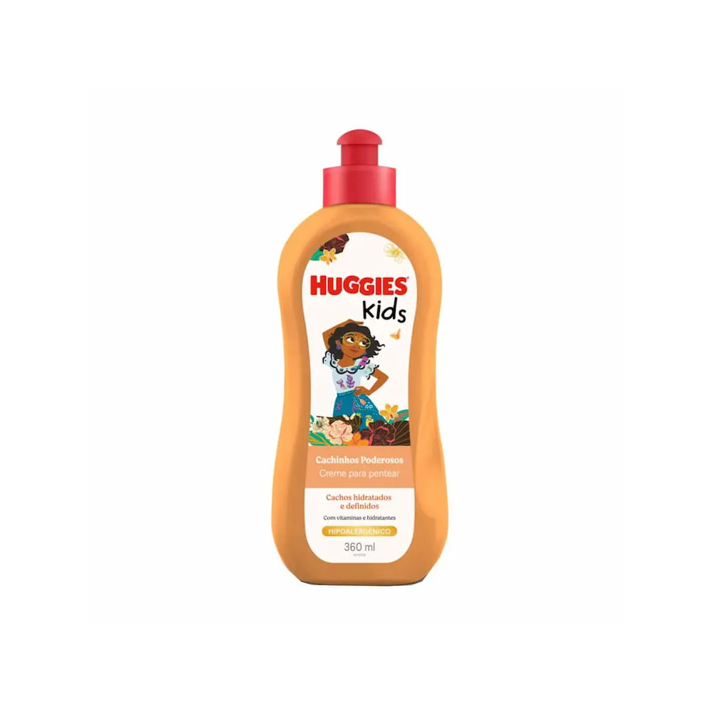 Creme De Pentear Cachinhos Poderosos Huggies Kids 360ml