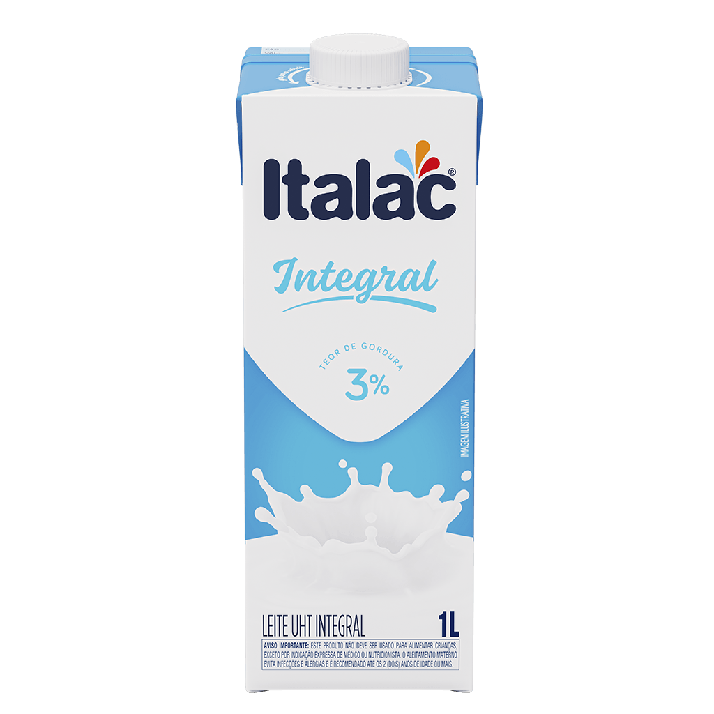 Leite Integral UHT Italac 1L
