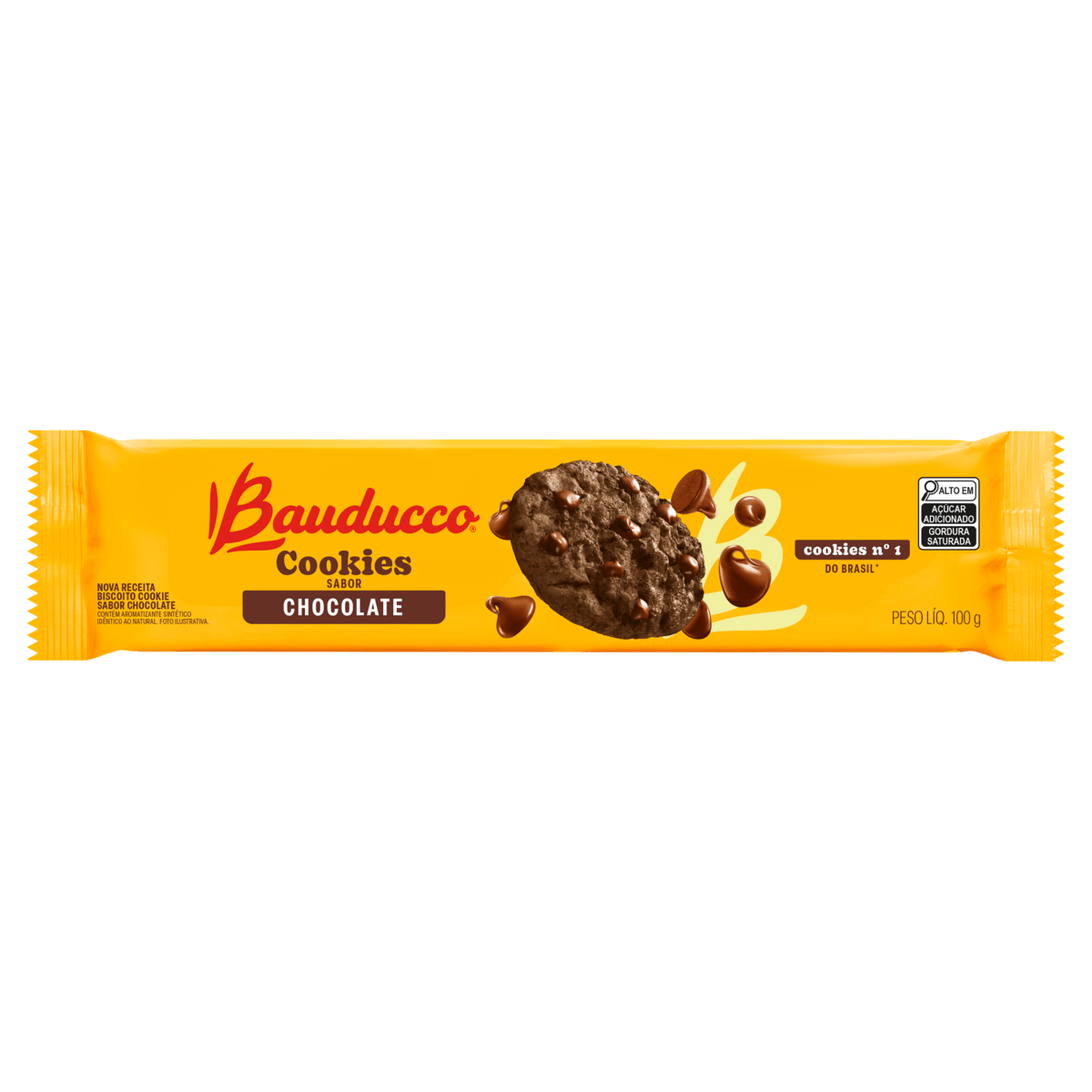 Cookies Bauducco Gotas de Chocolate 100g