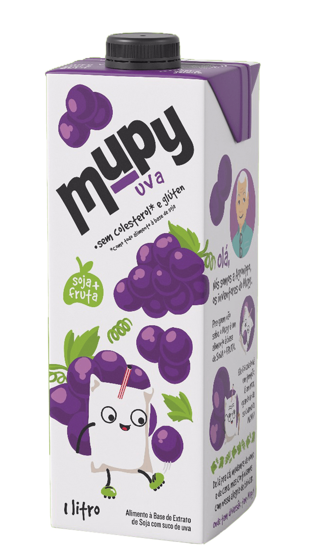 Bebida Vegetal Mupy Nippo Uva 1L