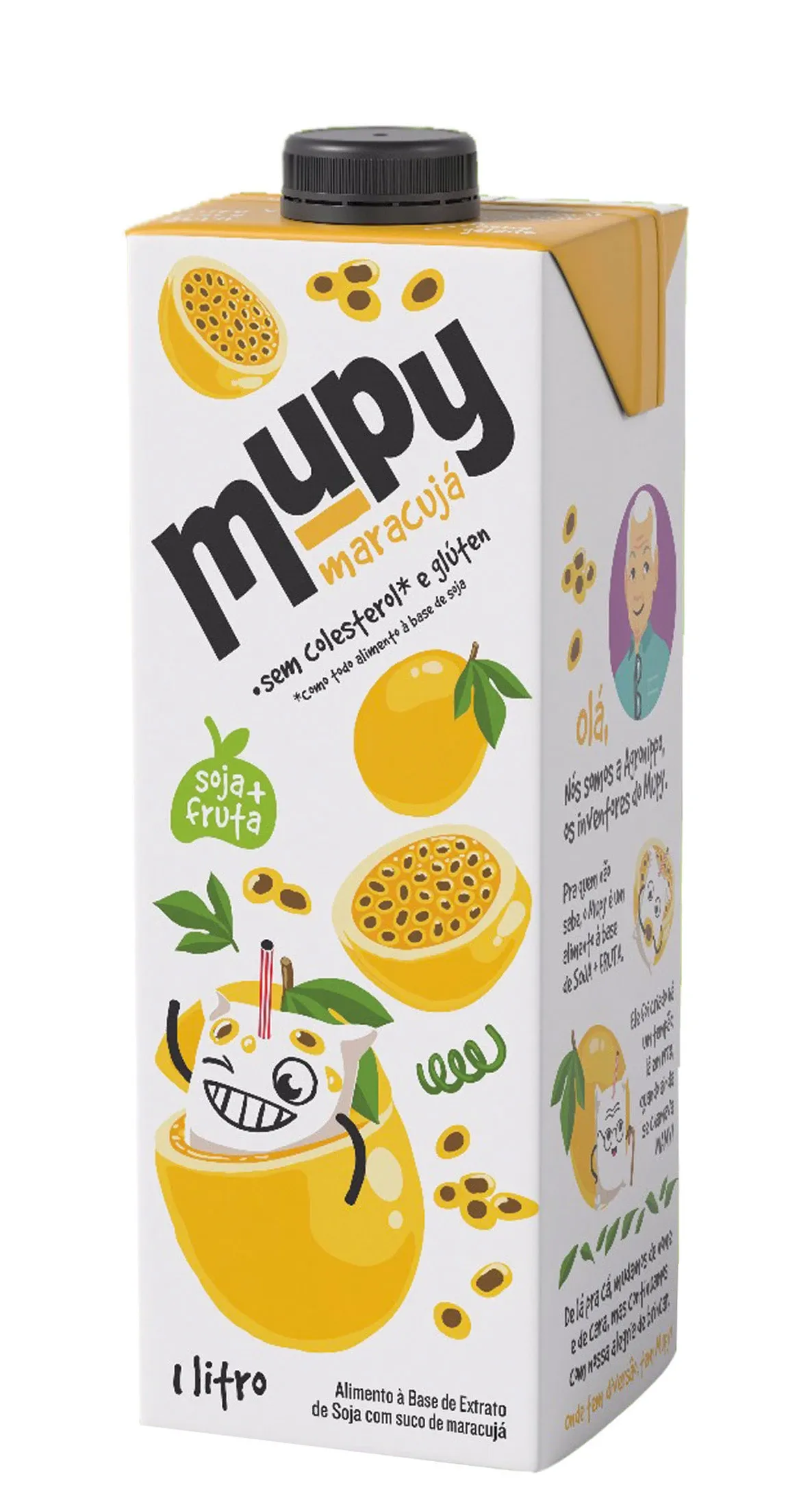 Bebida Vegetal Mupy Nippo Maracujá 1L