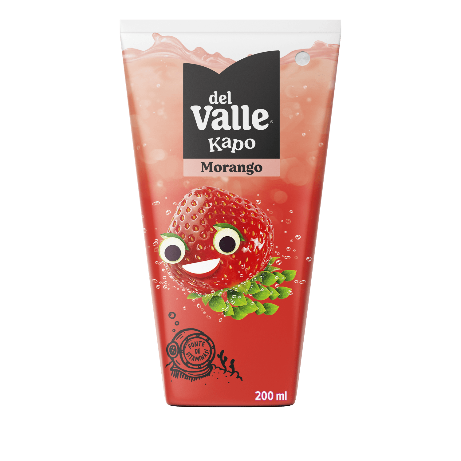 Suco de Morango Kapo Del Valle 200ml