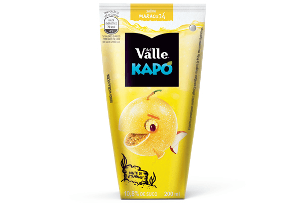 Suco de Maracujá Kapo Del Valle 200ml