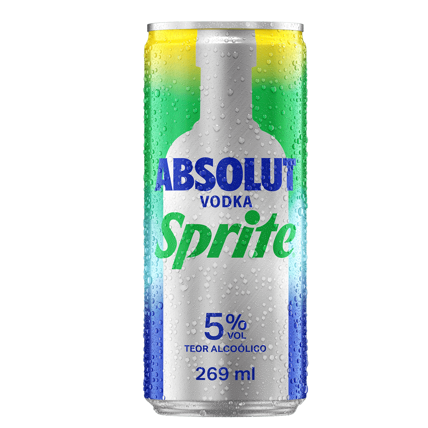 Bebida Absolut Vodka Sprite Lata 269ml