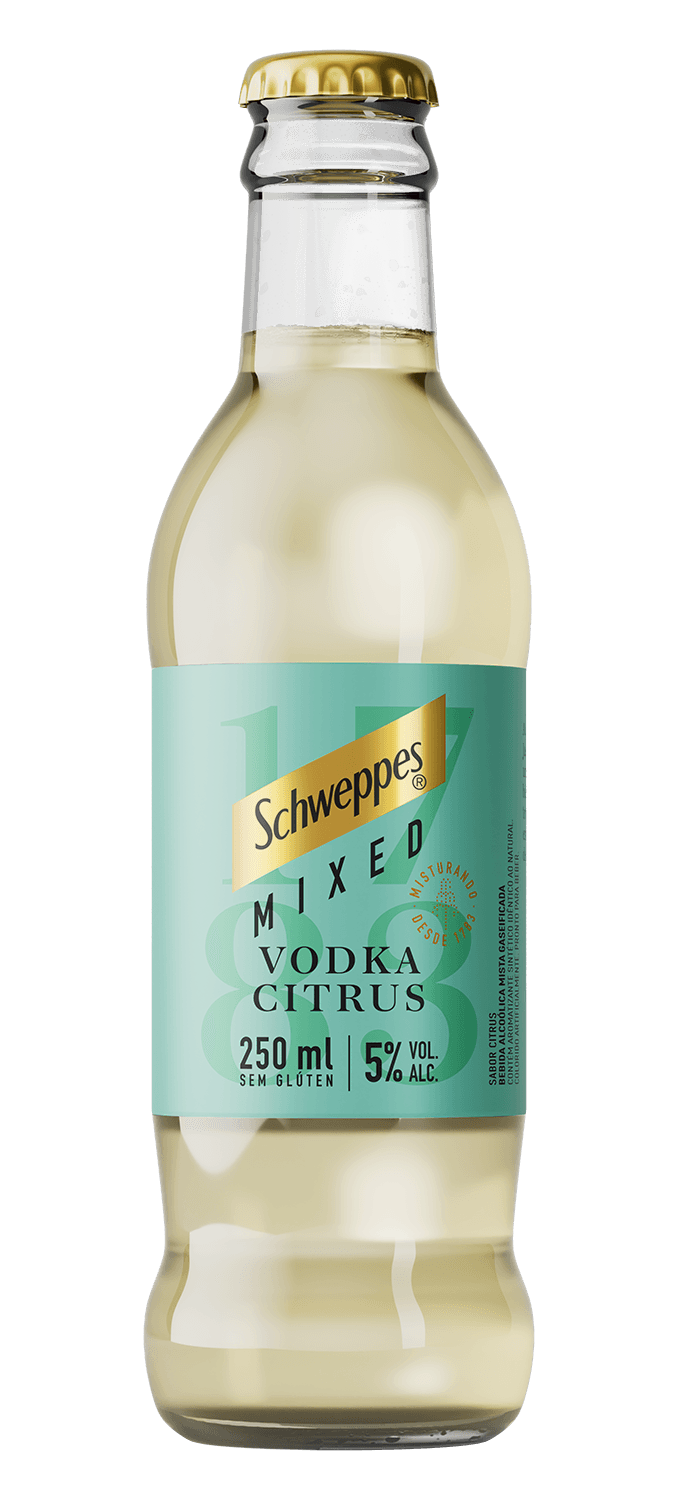 Vodka & Citrus Schweppes 250Ml