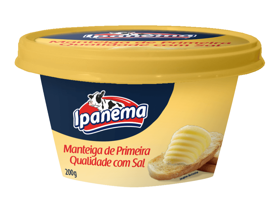 Manteiga com Sal Ipanema 200g