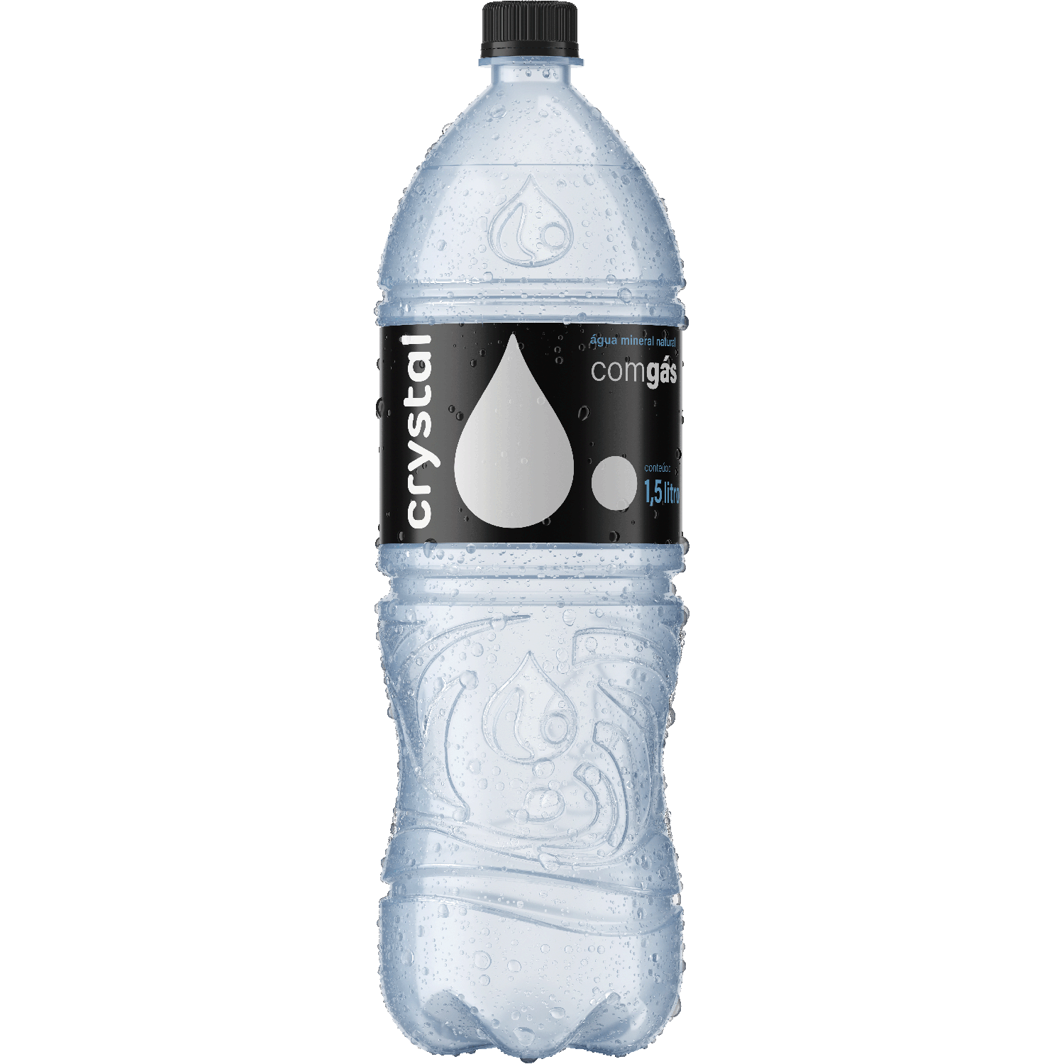 Água Mineral Crystal Com Gás 1,5L