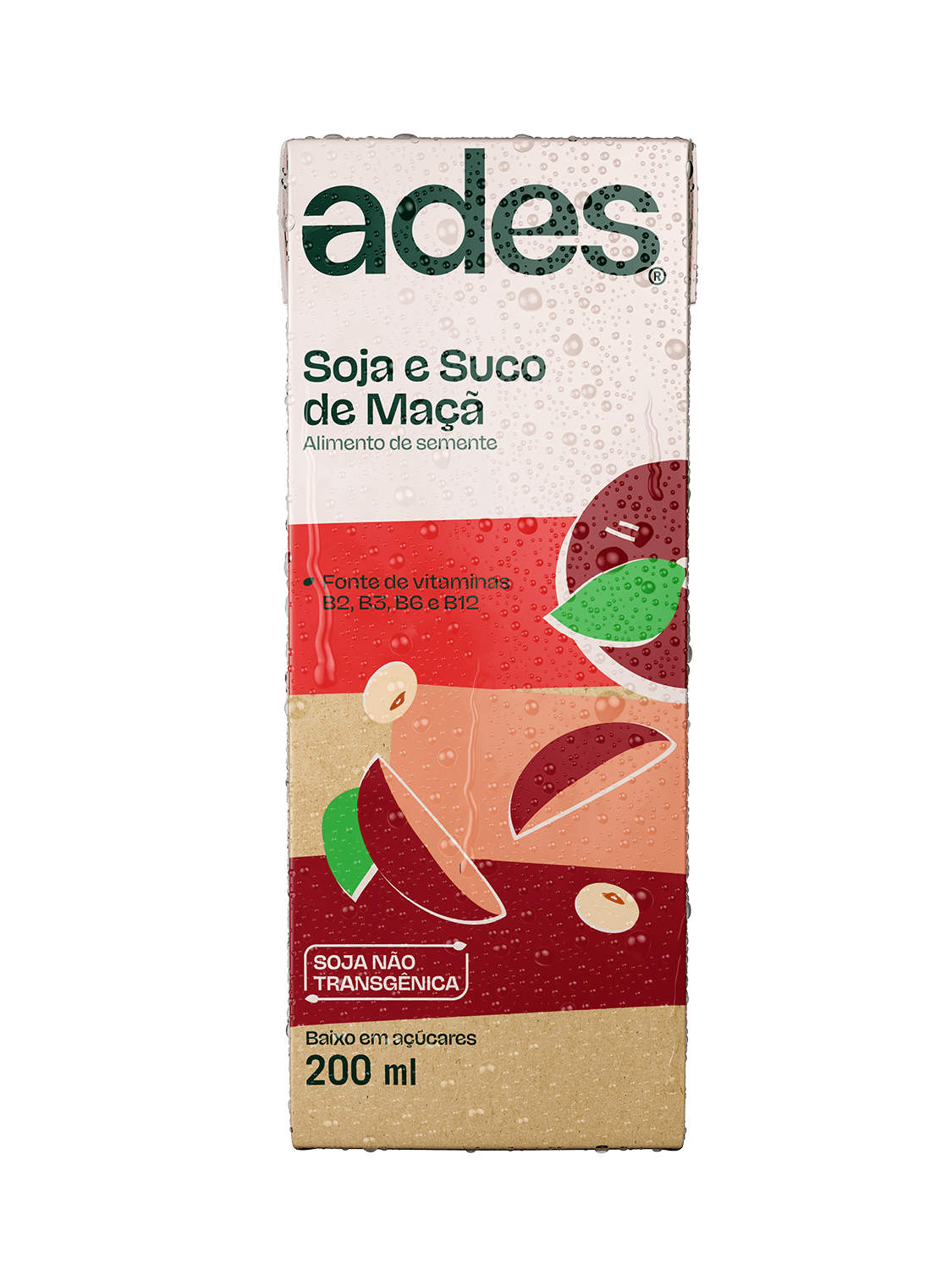 Bebida Vegetal Ades Maçã 200ml