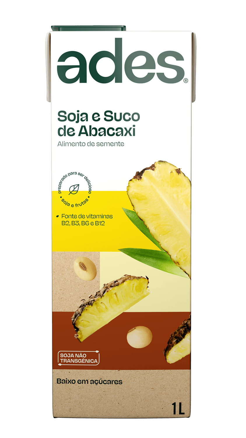 Bebida Vegetal Ades Abacaxi 1L