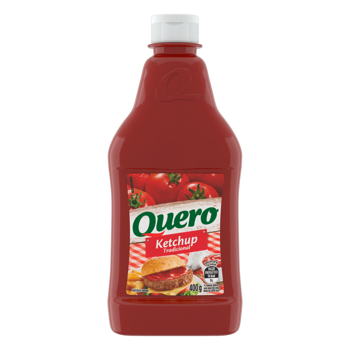 Ketchup Tradicional Quero Squeeze 400g