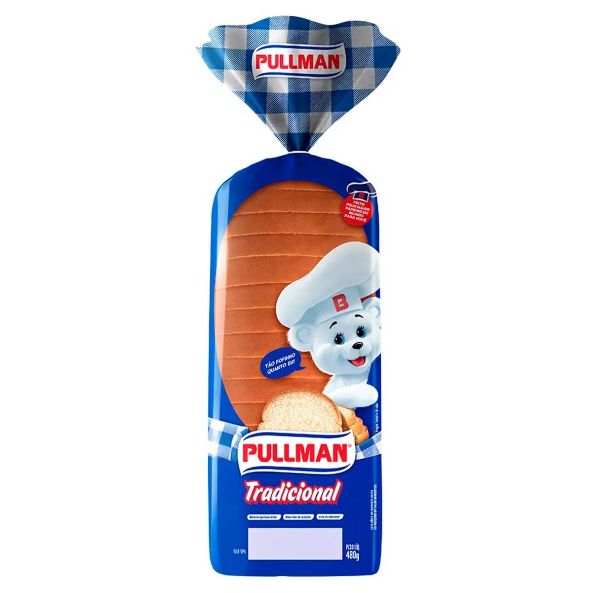 Pão de Forma Pullman Tradicional 480g