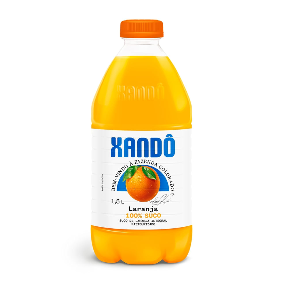 Suco Integral Laranja Xandô Garrafa 1,5L