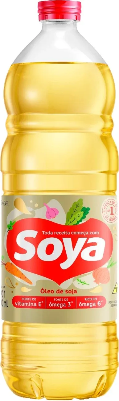 Óleo de Soja Soya 900ml
