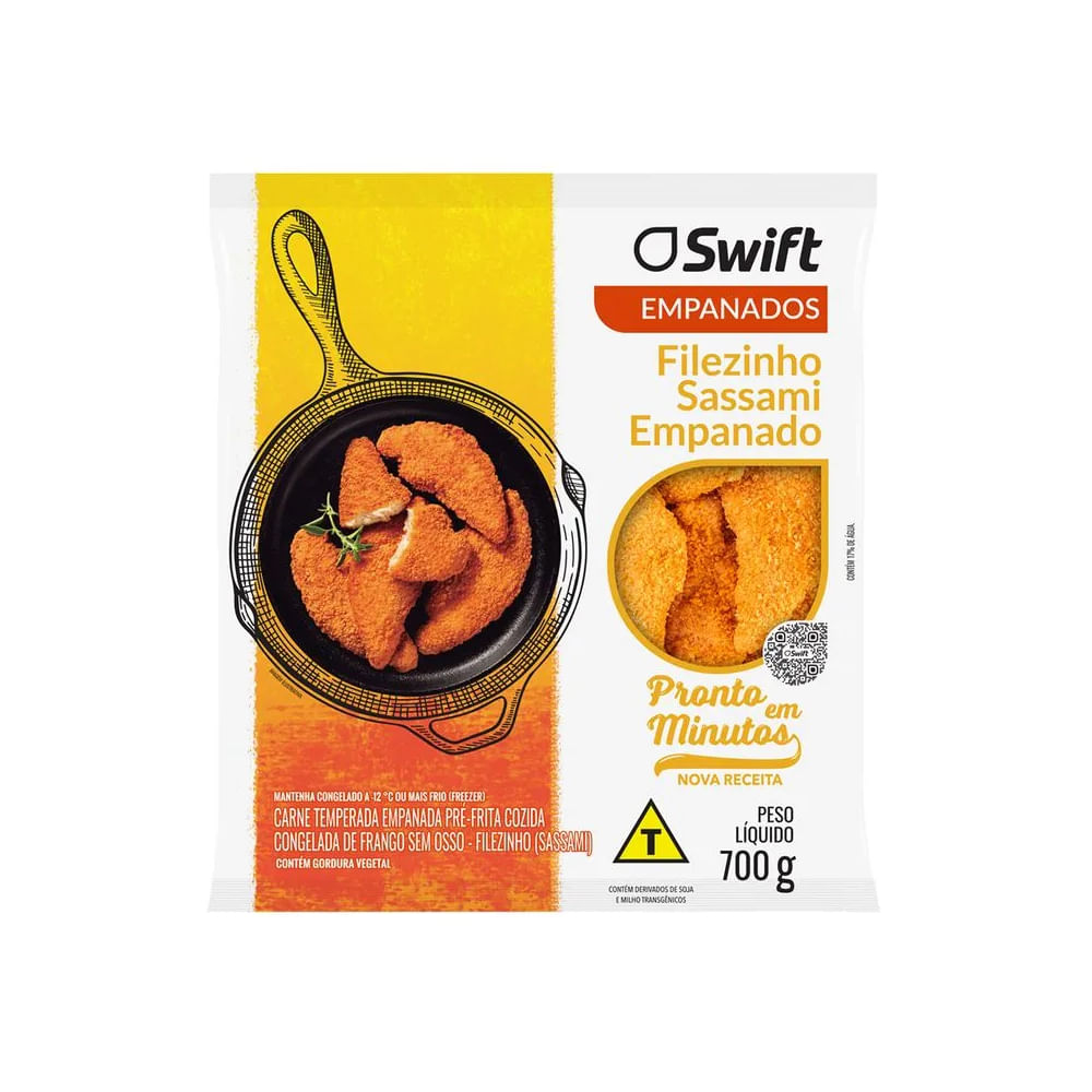 Filezinho De Sassami Empanado Swift 700G