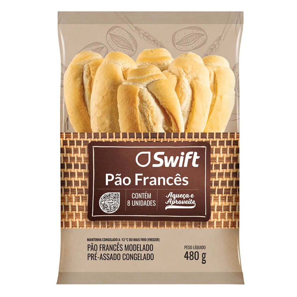 Pão Francês Swift 480G