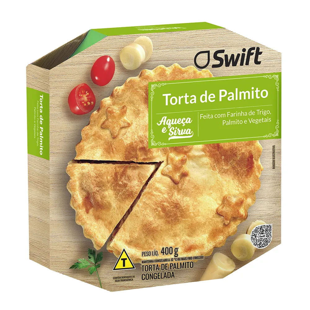 Torta De Palmito Swift 400G
