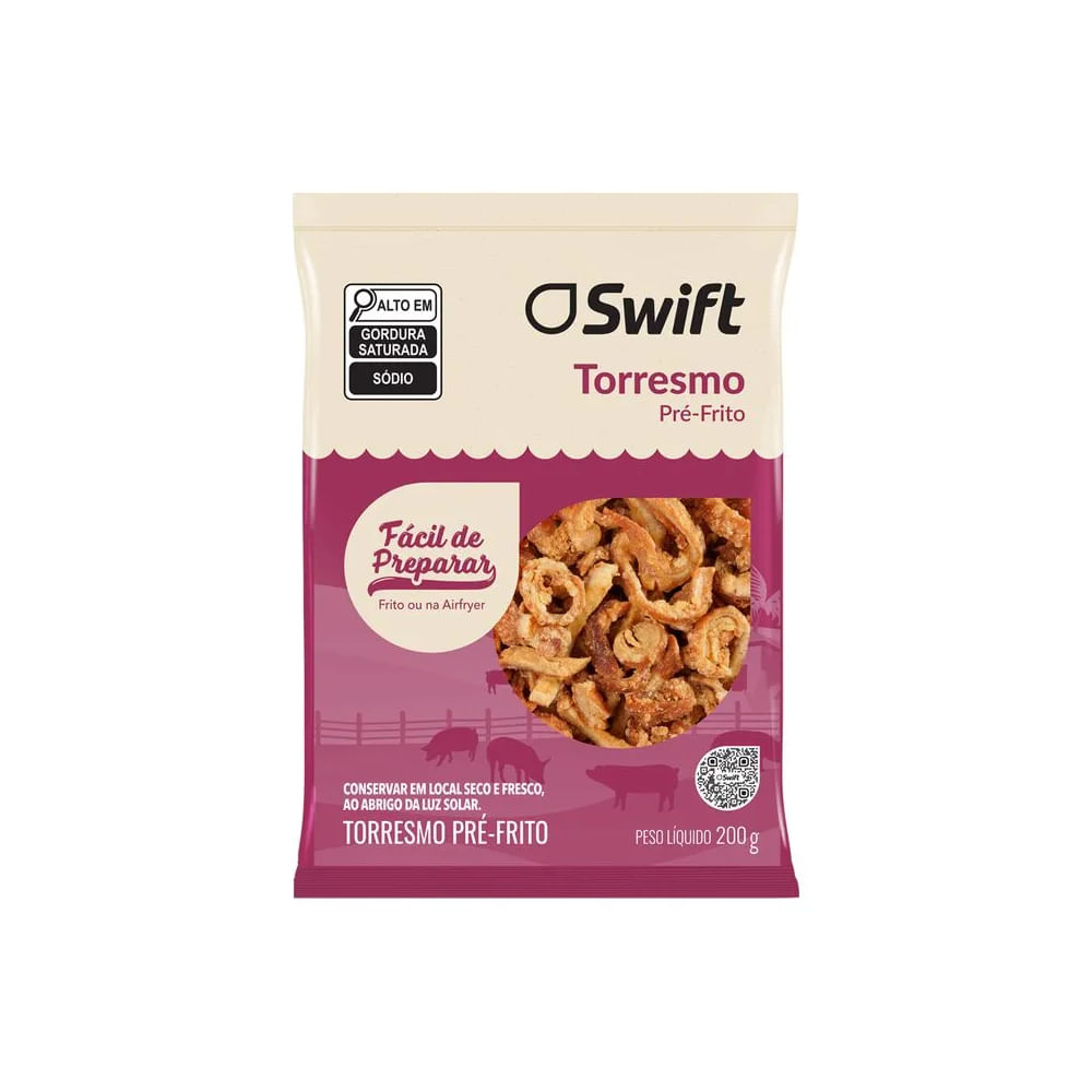 Torresmo Pré-Frito  Swift 200G