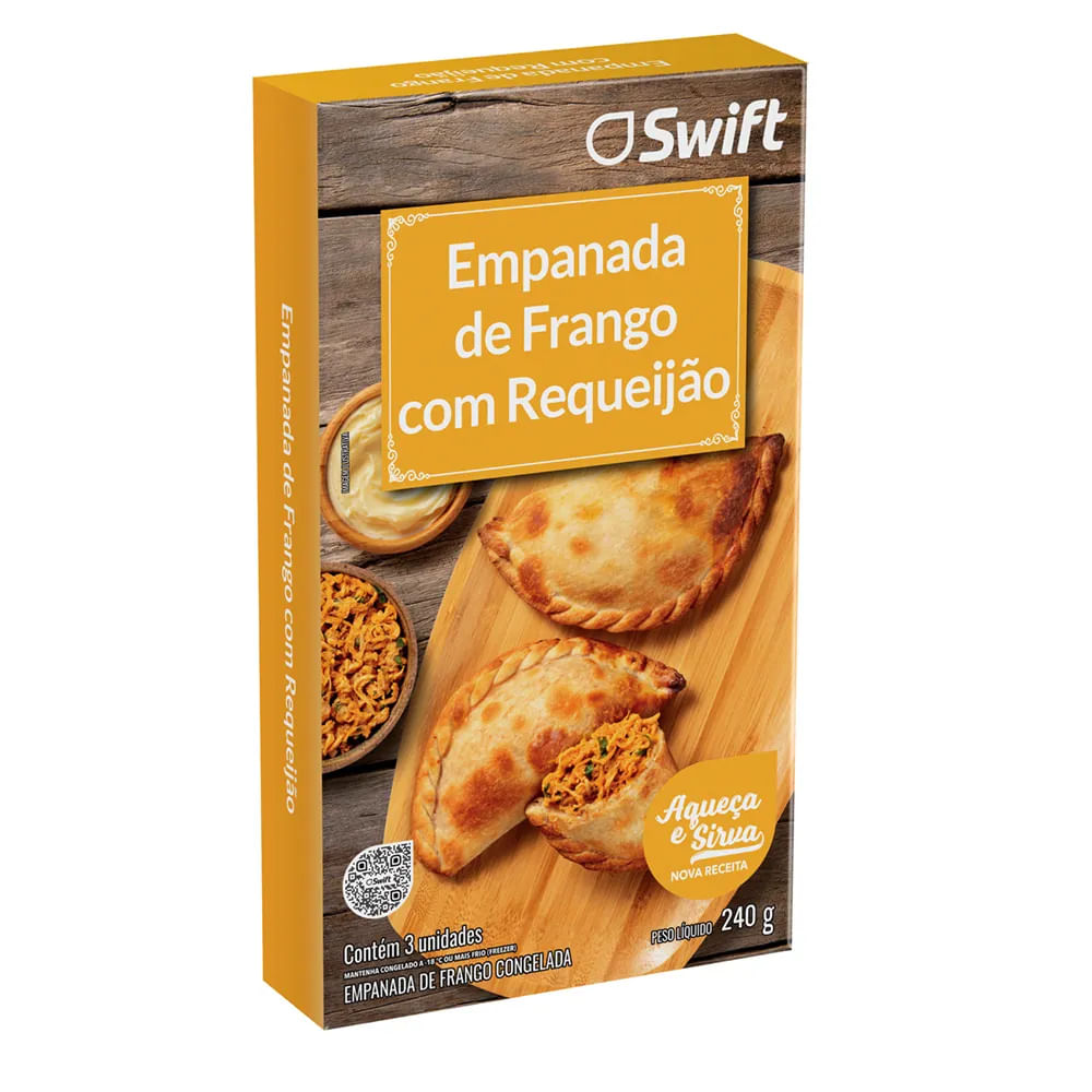 Empanada De Frango Com Requeijão Swift 240G