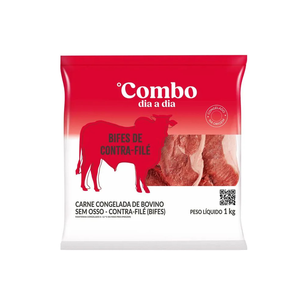 Bife De Contra Filé Combo Dia A Dia 1Kg Swift