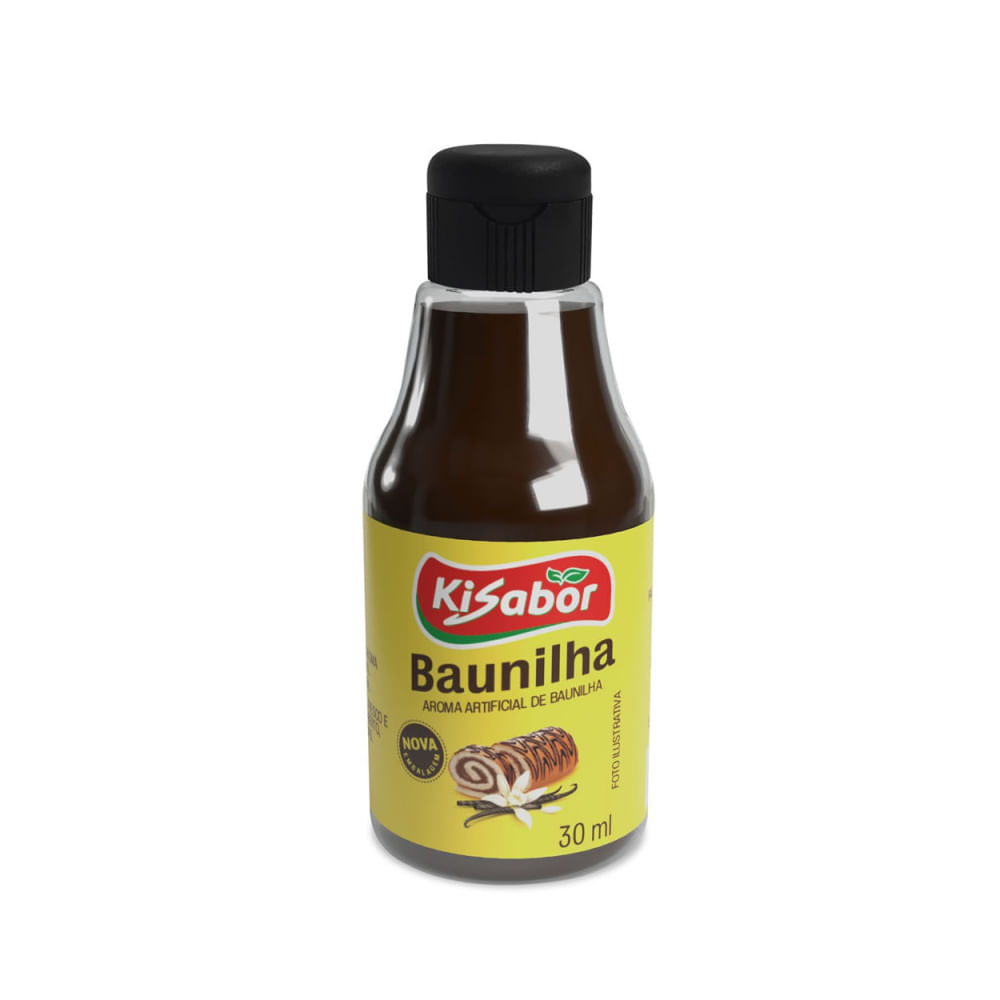 Aroma De Baunilha Kisabor 30G