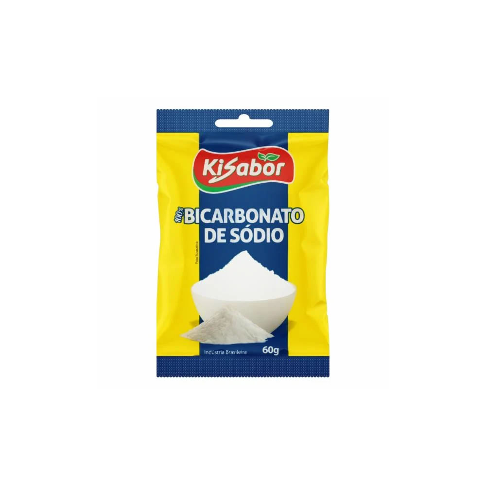 Bicarbonato De Sódio Kisabor 60G