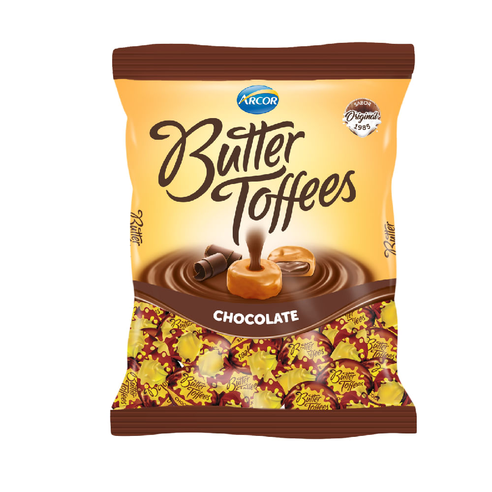Bala Sabor Chocolate Butter Toffees 90G