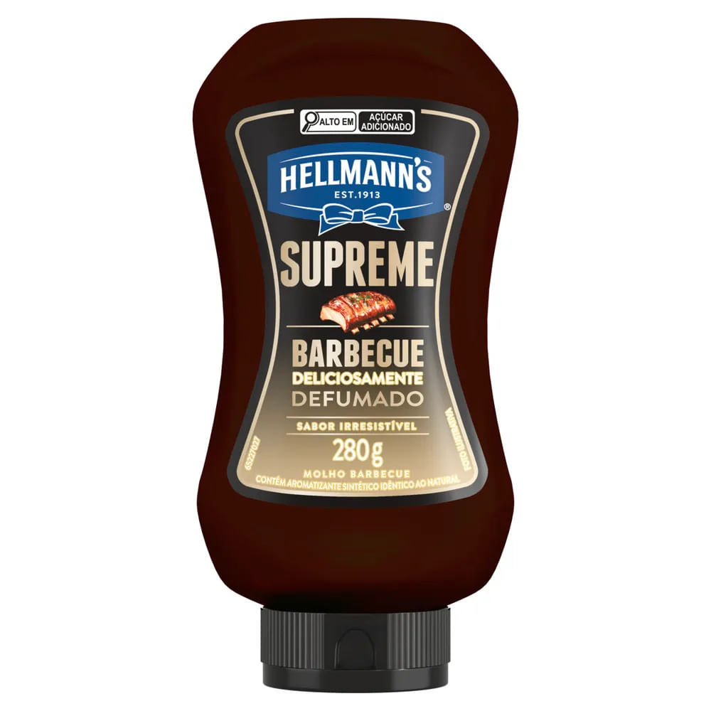 Molho Barbecue Defumado Hellmanns Supreme 280G