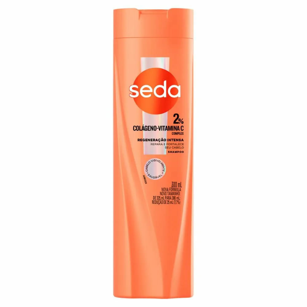 Shampoo Colágeno-Vitamina C Seda 300Ml