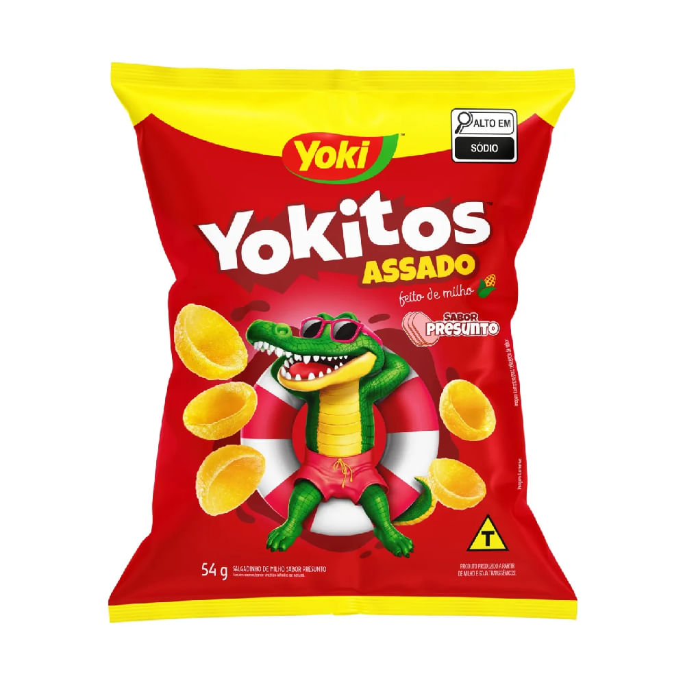 Salgadinho Sabor Presunto Yokitos 54G