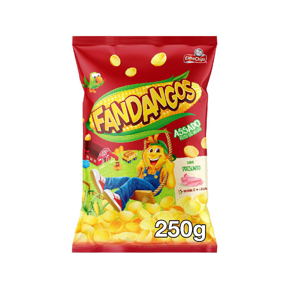 Salgadinho Sabor Presunto Fandangos 250G