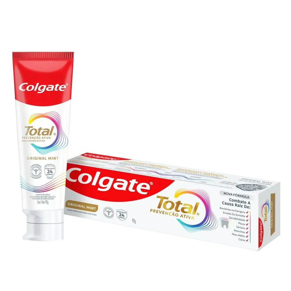 Creme Dental Prevenção Ativa Original Mint Colgate 90G