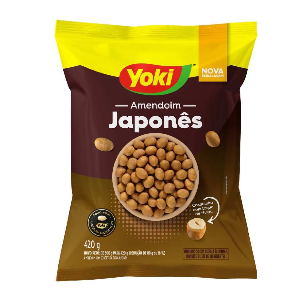 Amendoim Japonês Yoki 420G