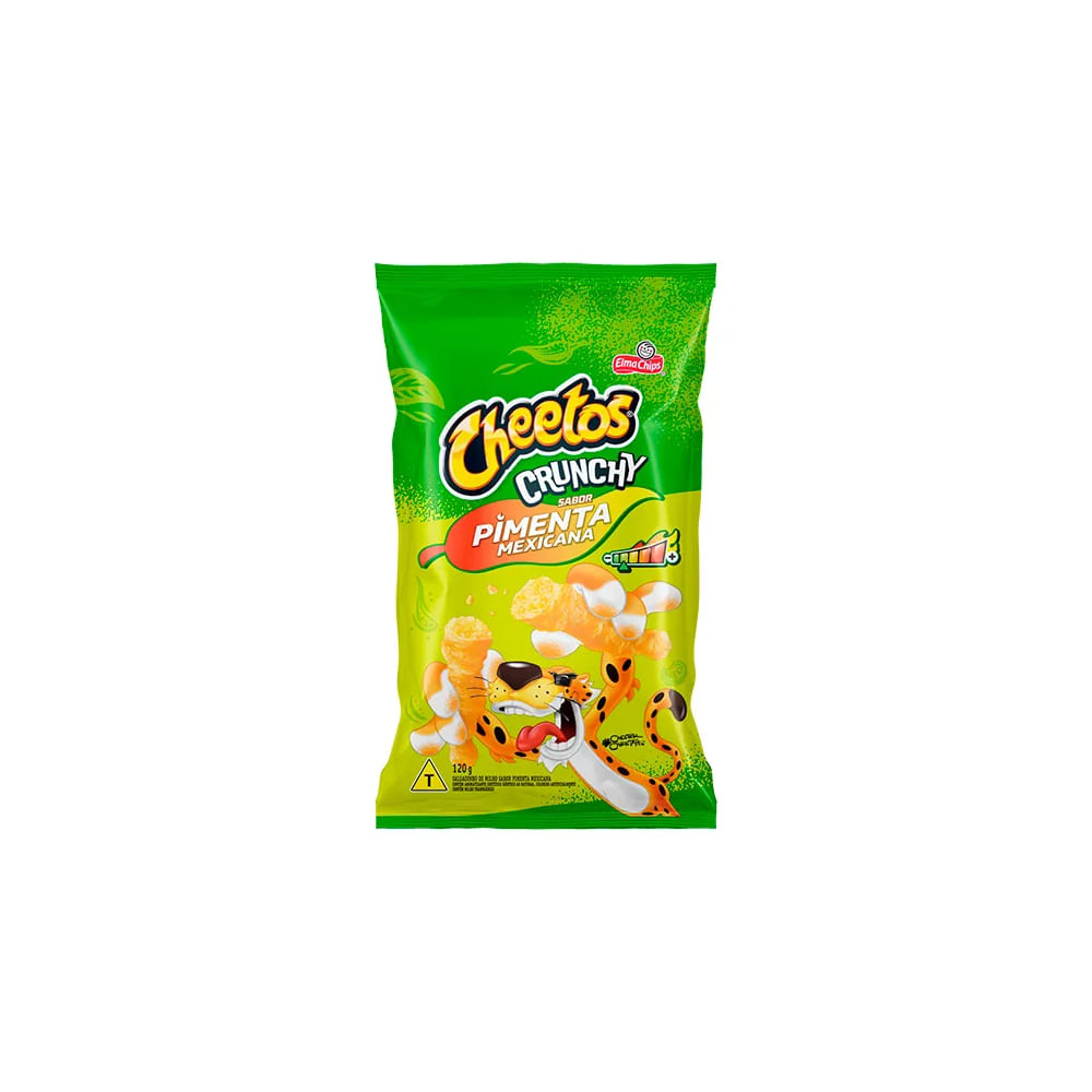 Salgadinho Crunchy Sabor Pimenta Mexicana Cheetos 120G