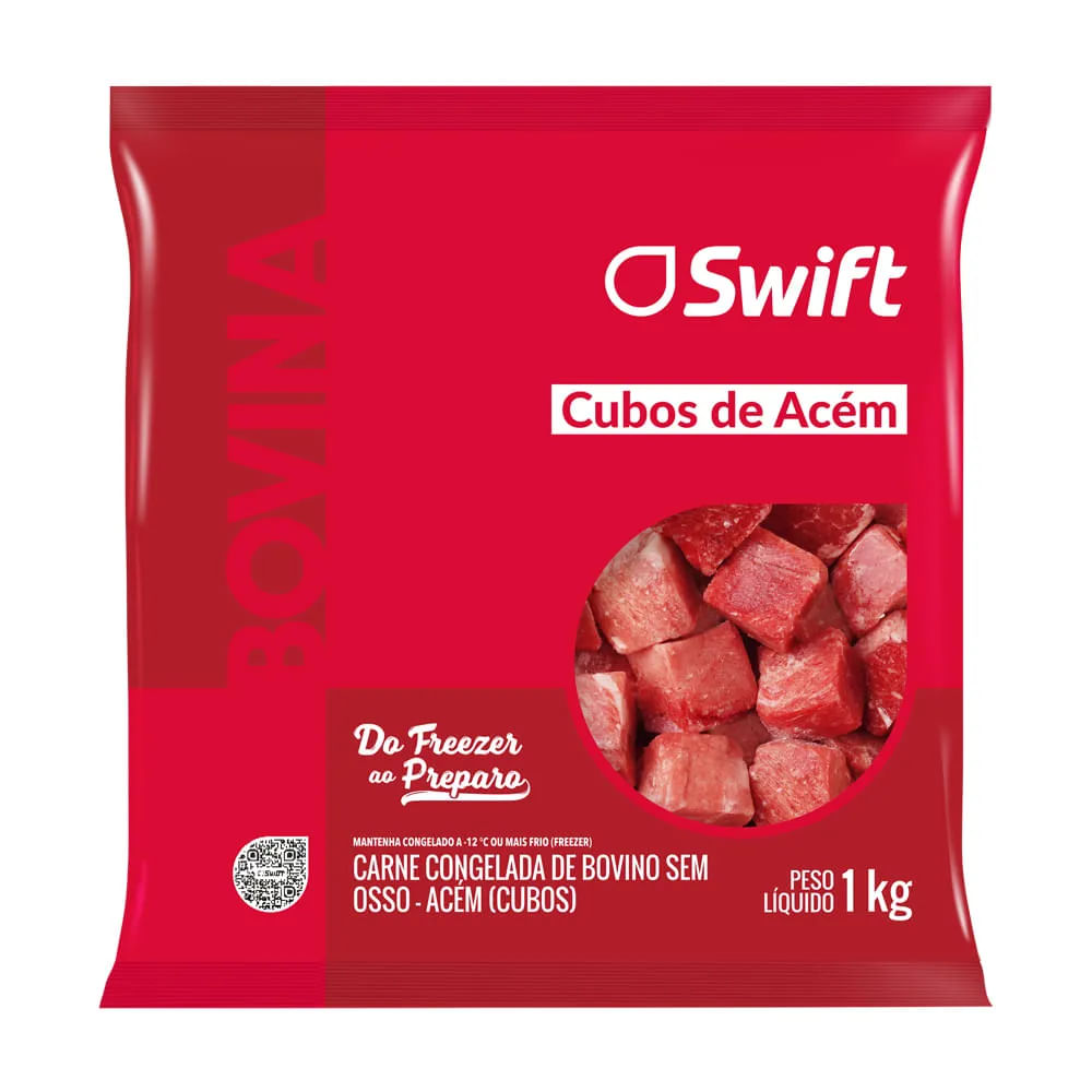 Cubos De Acém Swift 1Kg