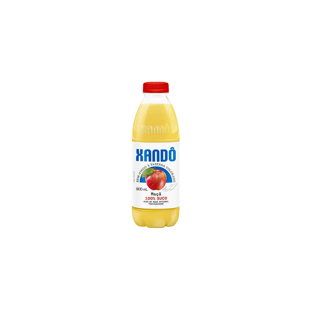 Suco De Maçã 100% Xando 900Ml