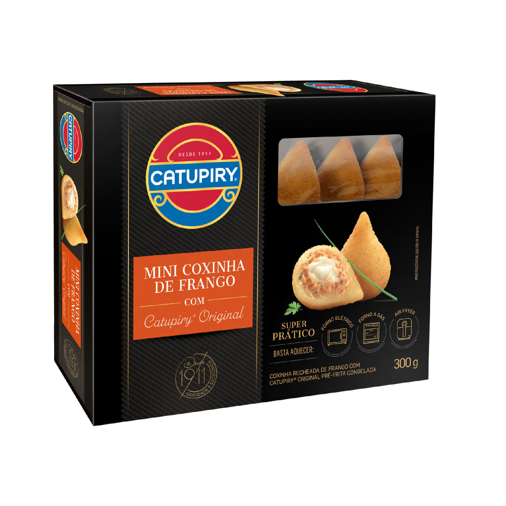 Mini Coxinha De Frango Com Catupiry Original 300G