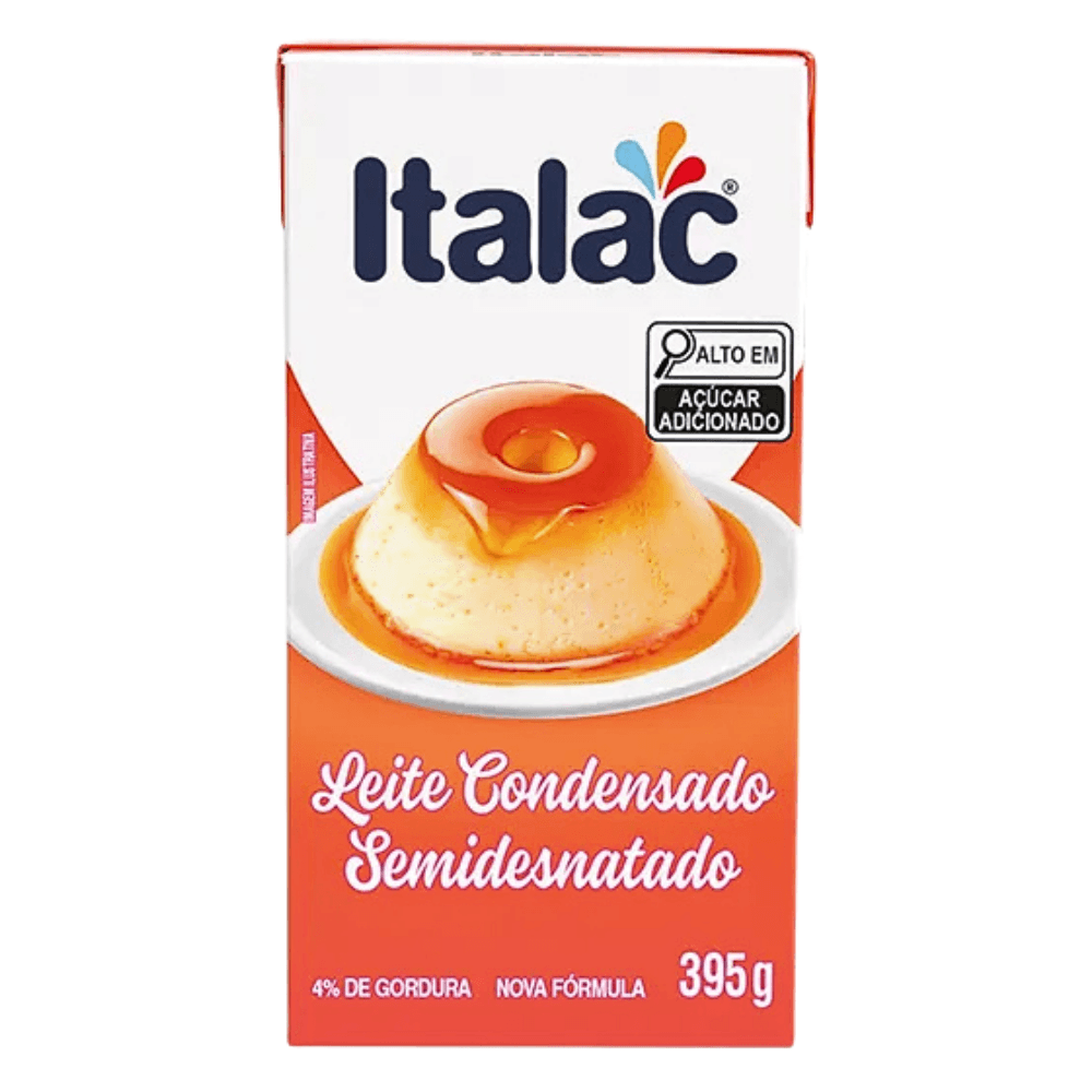 Leite Condensado Italac Semidesnatado 395g