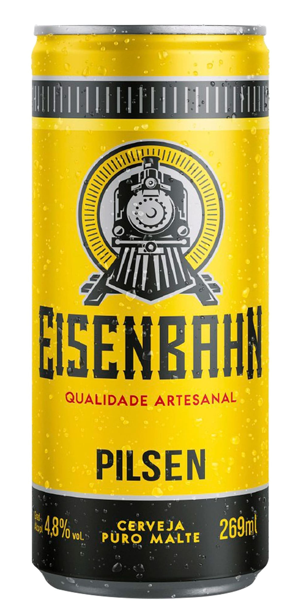 Cerveja Pilsen Puro Malte Eisenbahn Lata 269ml