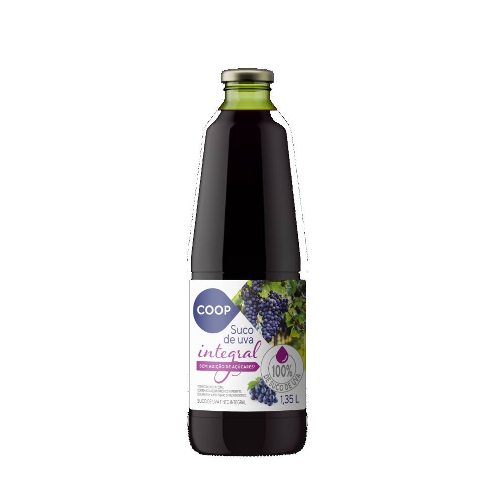 Suco De Uva Integral Coop 1,35L