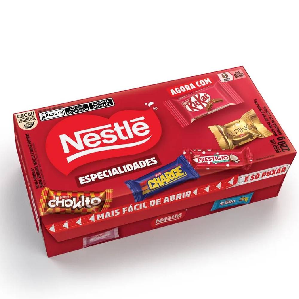 Bombom Chocolate Especialidades Nestlé 220G