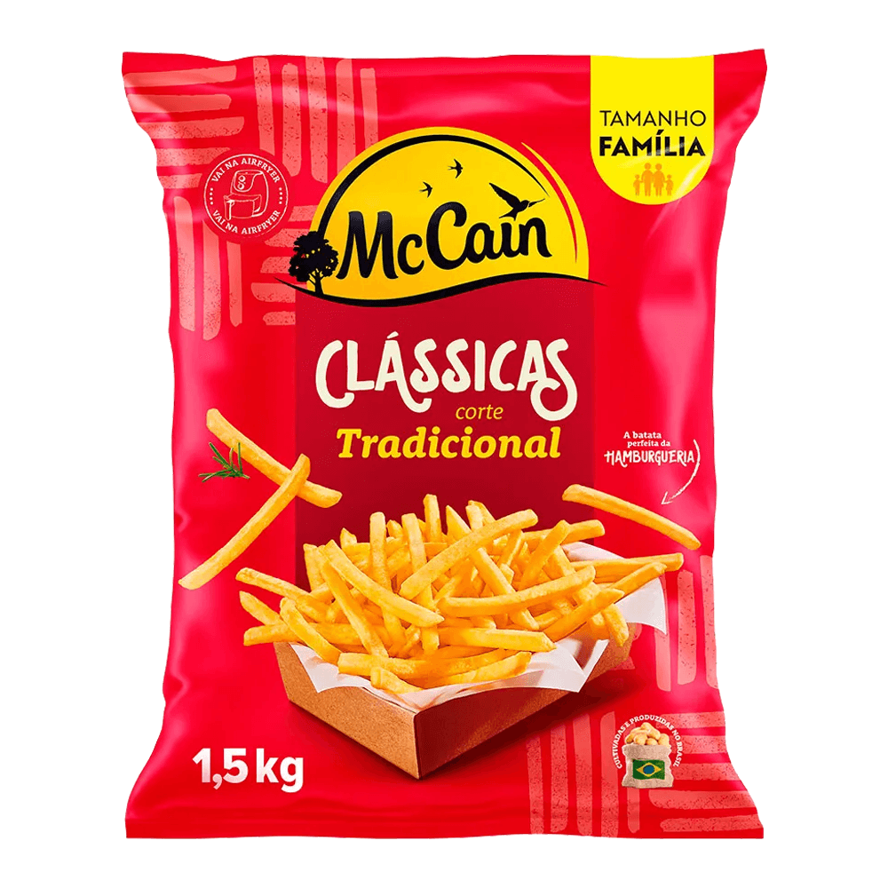 Batata Congelada McCain Tradicional 1,5kg