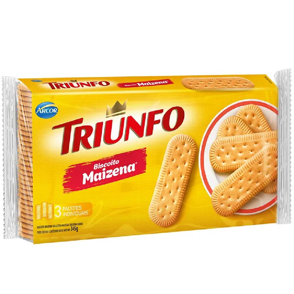 Biscoito Maizena Triunfo 345G